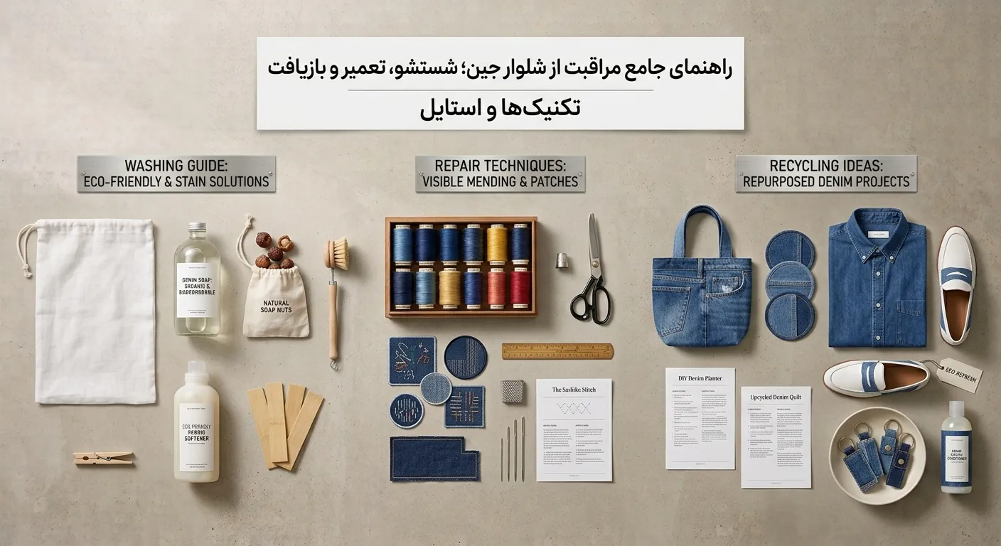 راهنمای خرید شلوار جین مام‌فیت؛ سایز، مدل و استایل